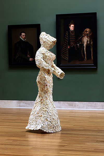 Jan Fabre in het Louvre, Engel van de Metamorfose